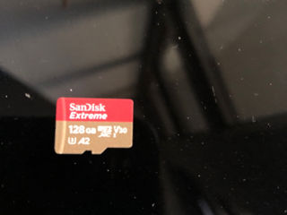 SD card SanDisk extreme 128GB