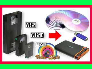 Перезапись-оцифровка видеокассет всех форматов на DVD диски с редактированием, недорого. foto 2