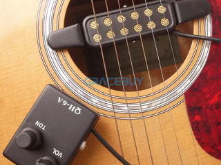 Звукосниматель (магнитный датчик) для акустической гитары