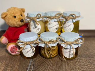 Оформление наборов и баночек с мёдом  на мероприятия по вашему желанию. Доставка мёда по адресу foto 3