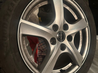 Диски R16 Skoda 5x112+205 60 R16 Goodyear+Dunlop