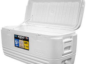 Igloo cooler, polar model, 120 qt (113,56 l) capacity  lada frigorifică igloo