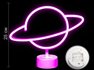 Неоновый светильник  "Сатурн" foto 6