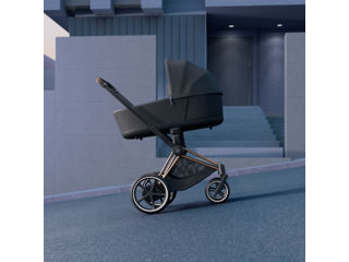 Cybex Platinum Cadru Cybex e-Priam New Generation incl. Scaun Hardpart Design Rosegold foto 6