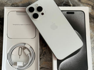 iPhone 15 Pro Max 256 GB Titanium White