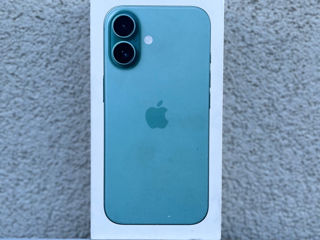 Vand iPhone 16 Teal 256Gb Sigilat + Garantie 1 An!