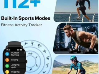 ceas sport inteligent conectat Aptkdoe pentru femei cu apel Bluetooth foto 3