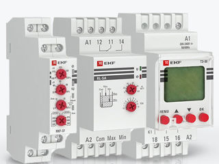 Relee EKF în Chișinău, releu cu zavorare, releu de timp, relee electrice, panlight
