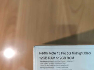 Vând Telefon Nou, Sigilat !!! Redmi Note 13 Pro 5G foto 2