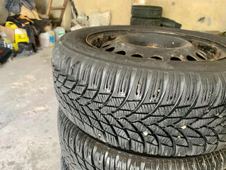 Roti scaturi cu discuri колеса скаты с дисками 4/100 195/60 R 15 Lassa Toyota foto 3