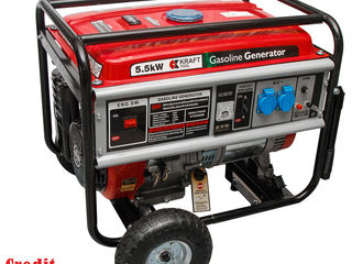 Generator pe benzină 5.5kW KTG5500M KraftTool credit 0%-livrare foto 1