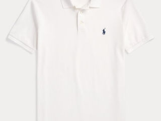 Vand acest tricou Polo- Ralph Lauren alb si negru