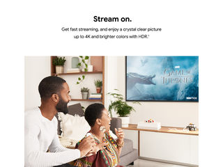 Медиаплеер Google Chromecast with Google TV 4K HDR 2020 New foto 8