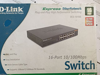 D-Link Switch 16 port 10100mbps