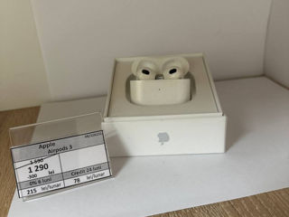 Airpods 3,Preț 1290lei