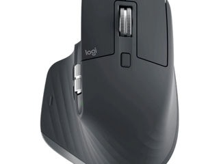 Wireless Mouse Logitech Mx Master 3S, Optical, 200-8000 Dpi, 7 Buttons, Bluetooth+2.4Ghz, Graphite фото 1