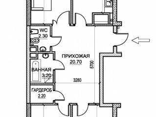 Apartament cu 3 camere, 93 m², Ciocana, Chișinău foto 17