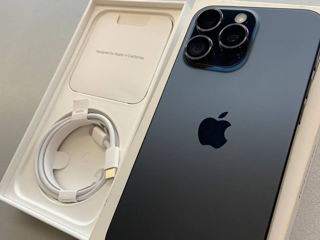 iPhone 15 Pro Max Albastru Titan foto 2