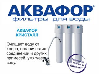 Filtre de apă sub chiuvetă Aquafor în Moldova! foto 9