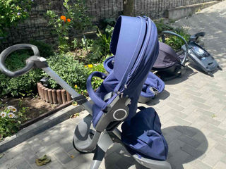 КоляскаCarucior (Iarna-var)  3 in 1 Stokke v4 (зима-лето) + автокресло + easy fix foto 4