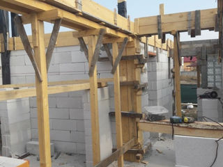 Turnăm coloane din beton cu cofrajul nostru ( опалубка) foto 2