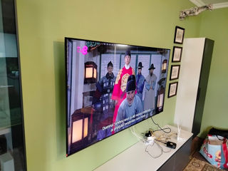 Монтаж телевизоров на стену. Montarea televizorului pe perete. Suport tv. foto 4