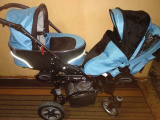 Детская коляска 2 в 1 трансформер  ( можно использовать для 2 детей ) foto 5