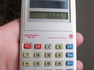 микрокалькулятор Электроника МК 60 СССР foto 1