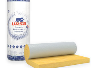 Vata minerala cu folie din aluminiu URSA Premium