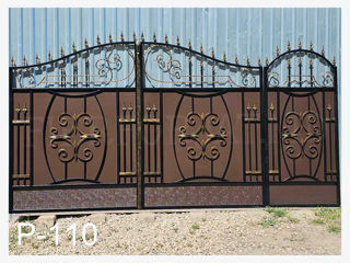 Porti, garduri, balustrade, balustrade din inox, copertine , copertine auto , ворота на заказ foto 1