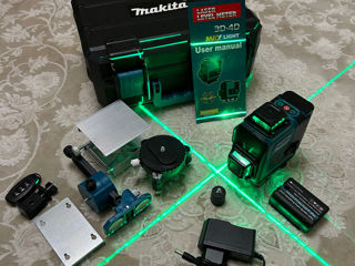 Laser 4D Makita 16  linii + case + magnet + 2 acumulatoare +telecomandă + garantie + livrare gratis foto 3