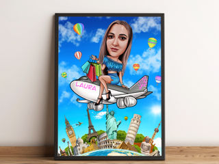 Caricaturi Digitale Personalizate. După poză ta! Realizate 100% manual pe tabletă grafică. foto 7