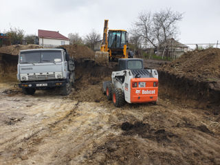 Servicii kamaz bobcat demorare evacuare basculanta buldoexcavator excavator miniexcavator foto 6