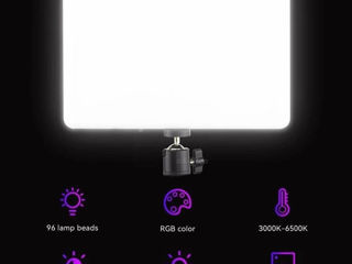 Прожектор для студийной фотосъемки RGB PM-26 foto 2