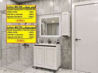 Мебель в ванную МДФ глянец/мат.Фабрика. Mobilier baie MDF lucios/mat (high gloss).De la producator. foto 16