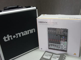 Mixer behringer 1204 fx usb foto 2