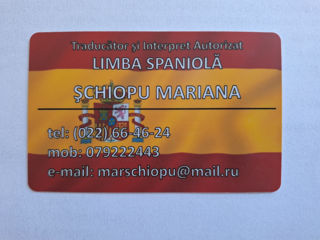 Spaniola -Traduceri scris si verbal la cea mai inalta calitate.