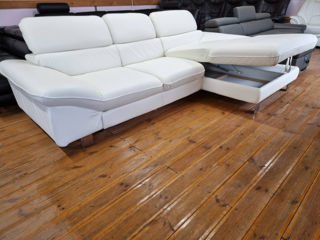 Sofa 2.70m / 1.80m Piele foto 3
