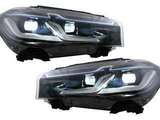 Faruri Full LED compatibil cu BMW X5 F15 (2013-2018) Conversie de la HID la LED