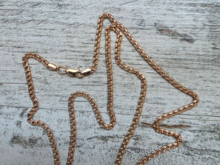 Aur lant bismarc proba 585 aur rusesc 10.80 grame lungimea 60 cm foto 4