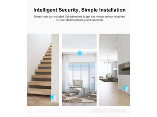 Magnetic Door Sensor Tuya Smart Zigbee, Датчик движения. foto 4