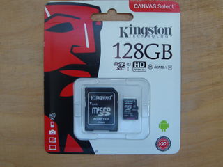 Micro SDXC HP A1, 64 GB, original, 100 mb/s, U3, NOU, sigilat. Pret: 64 Gb-13 euro. foto 7