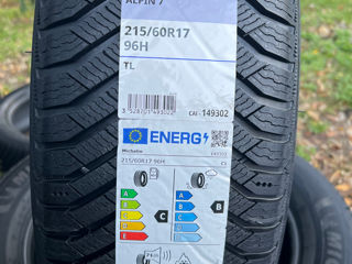 215/60 R17 Michelin Alpin 7/ Доставка, livrare toata Moldova 2024 foto 2