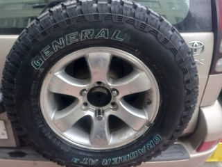 5 anvelope General Tire GT Grabber AT3 LT 265/65 R 17 120/117 S OWL 10PR FR LRE 3PMSF M+S 0450695