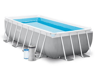 Intex Piscină 400x200x100cm, 6836L, cadru metalic+ pompă+ scară - livrare, credit !!! foto 6