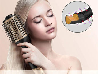 Фен щетка расческа 4 в 1-One Step Hair Dryer & Styler Brush Salon Style foto 2
