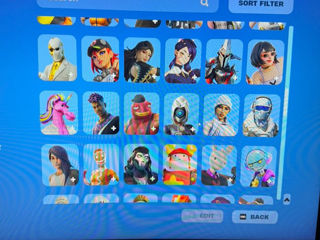 Fortnite account 179 skins cu Jordan și multe alte skinuri destul de rare precum Bruno Mars etc foto 4