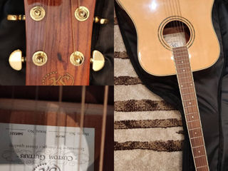 SX Dg195 N guitar Elit acoustic dreadnought concert instrument foto 1