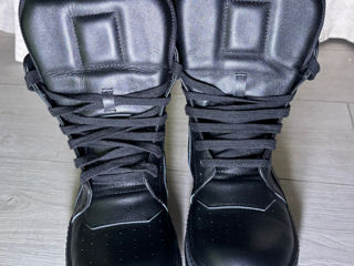 Rick Owens Geobasket Triple Black foto 2