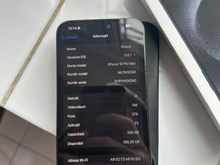 iPhone 15 pro Max 256 GB foto 4